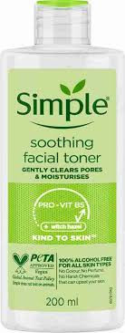 تونر سیمپل مدل kind to skin