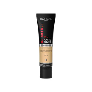 کرم پودر تیوبی لورآل مدل MATTE COVER 32H حجم 30ML
