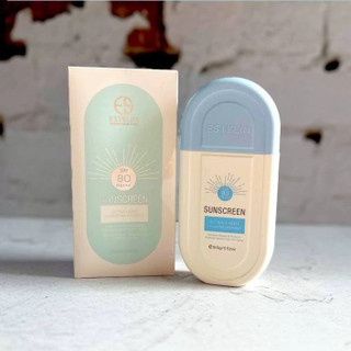کرم ضدآفتاب استلین SPF80 فلوئیدی پایه آب بدون رنگ مدل Ultra