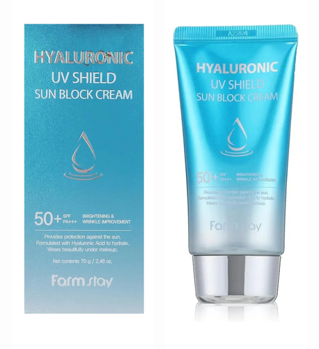 ضد افتاب هیالورونیک اسید فارم استی Farm Stay مدل Hyaluronic UV Shield Sun Block