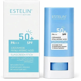 ضد آفتاب استیکی استلین SPF 50 حاوی هیالورونیک اسید و سرامید ۲۰ میلیلیتر